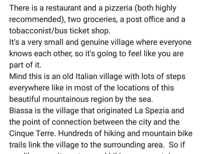 La Valle Degli Orti La Spezia Eksteriør billede